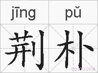 荆朴的拼音