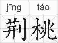 荆桃的拼音