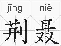 荆聂的拼音