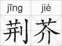 荆芥的拼音