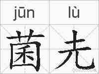 菌圥的拼音