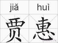 贾惠的拼音