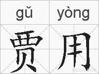 贾用的拼音