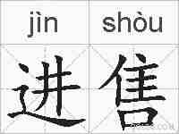 进售的拼音