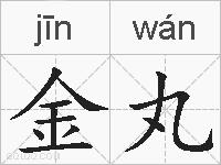 金丸的拼音