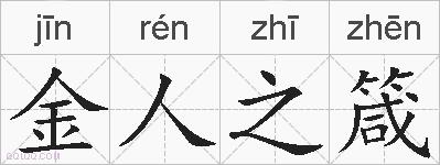 金人之箴的拼音