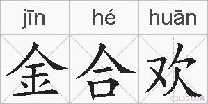 金合欢的拼音