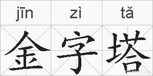 金字塔的拼音