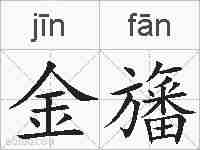 金旛的拼音