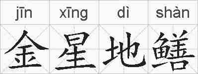 金星地鳝的拼音