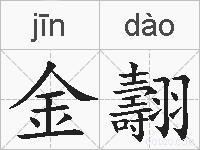 金翿的拼音