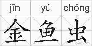 金鱼虫的拼音