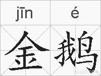 金鹅的拼音