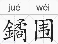 鐍围的拼音
