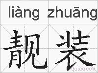靓装的拼音