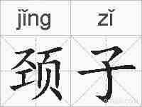 颈子的拼音