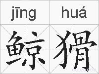 鲸猾的拼音