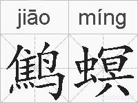 鹪螟的拼音