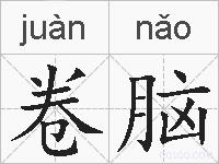 卷脑的拼音