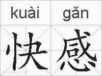 快感的拼音