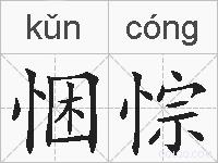 悃悰的拼音