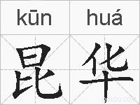 昆华的拼音