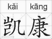 凯康的拼音