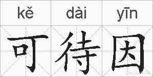 可待因的拼音