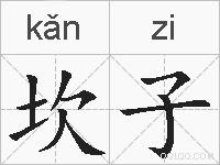 坎子的拼音