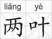 两叶的拼音