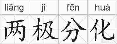 两极分化的拼音