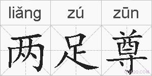 两足尊的拼音