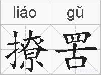 撩罟的拼音