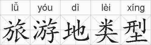 旅游地类型的拼音