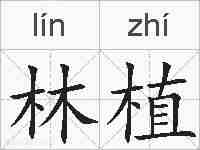 林植的拼音