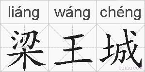 梁王城的拼音