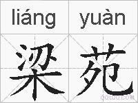 梁苑的拼音