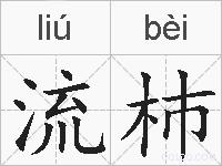 流杮的拼音