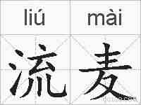 流麦的拼音