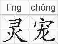 灵宠的拼音