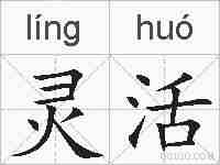 灵活的拼音