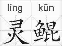 灵鲲的拼音