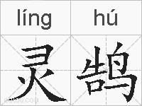 灵鹄的拼音