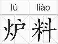 炉料的拼音