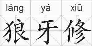 狼牙修的拼音
