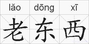 老东西的拼音