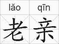 老亲的拼音