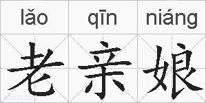 老亲娘的拼音