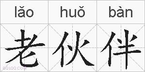 老伙伴的拼音