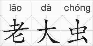 老大虫的拼音